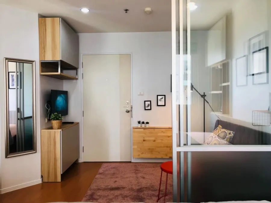 For rent: Lumpini Mega City Bangna, fully decorated, minimalist style, warm, livable. As good as this, you must reserve now.