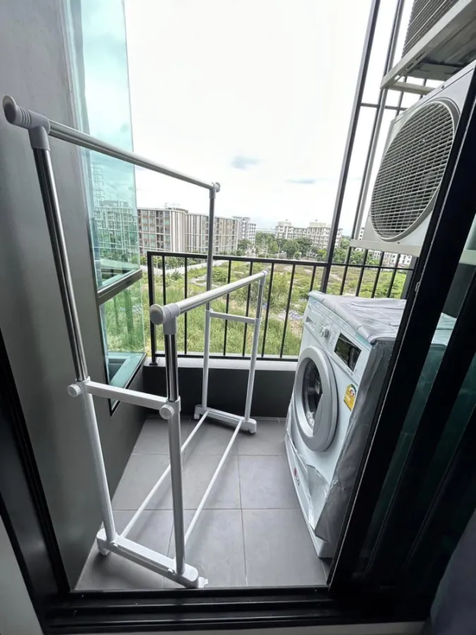 Condo for rent, Cave Eva, bright room, glass partition, fully furnished, not booking is a big mistake.