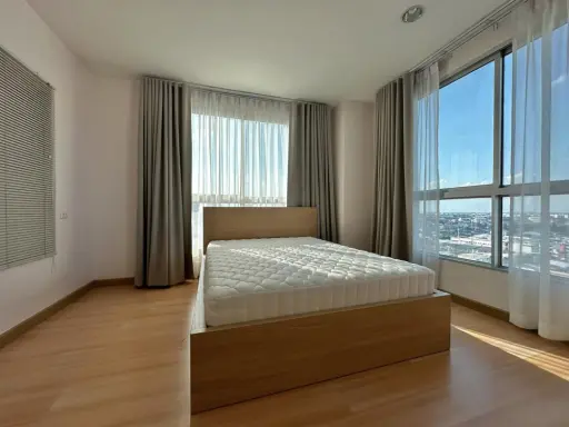 For rent, Life at BTS Tha Phra, 14th floor, great city view, nice to sleep, decorated room, ready to move in. Don't just look and reserve now.