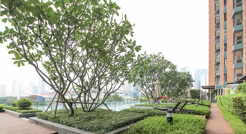 For sale, for rent, luxury condo, Villa Asoke, 37-38th floor, corner room, the most beautiful view on the floor, luxuriously decorated, hurry and rese