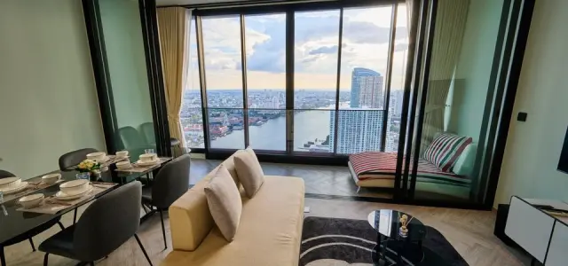 ขาย ให้เช่าแชปเตอร์ เจริญนคร ริเวอร์ไซด์ ห้องโล่งโปร่งสบาย ชั้น 42วิวโค้งแม่น้ำ ดีอย่งนี้ห้ามพลาดเด็ดขาด images