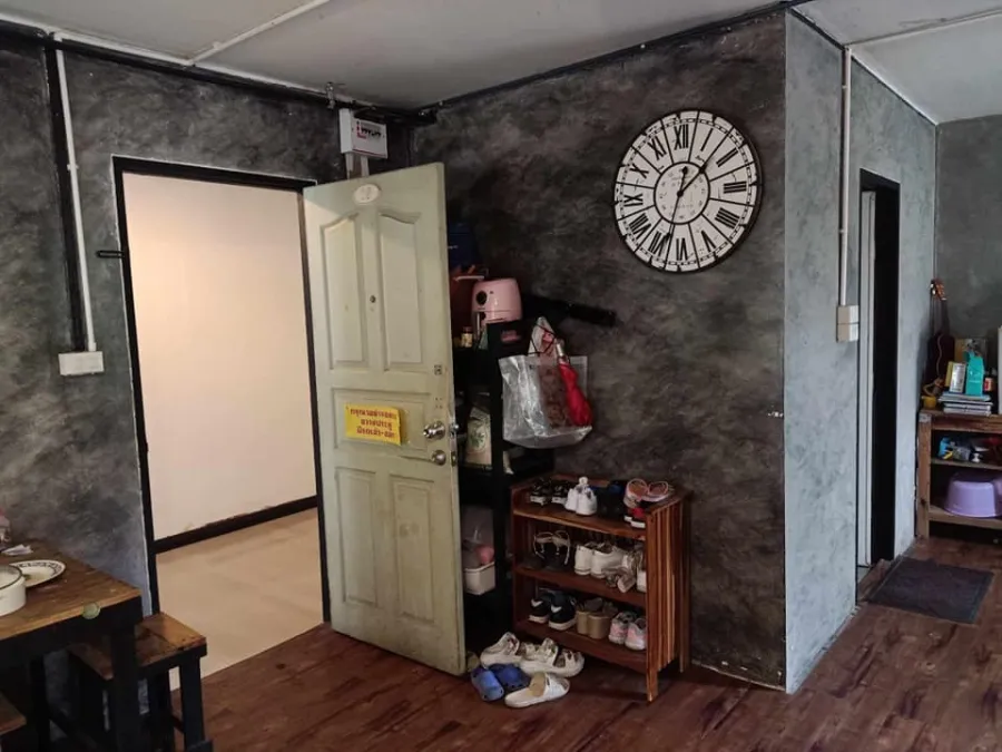 Selling Family Park Ladprao 48, room on the edge of the cool breeze usable space If interested, hurry up to reserve now. Don't miss it.